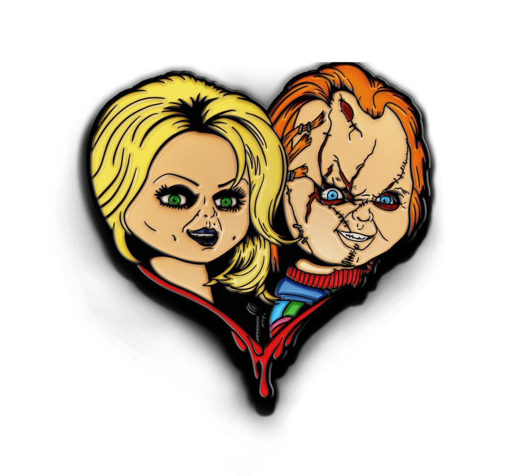 Bride & Chucky Ride or Die Enamel Pin Enamel Pin CHUCKY 