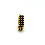 3 Row Spike Ring pm rings Precious Metals