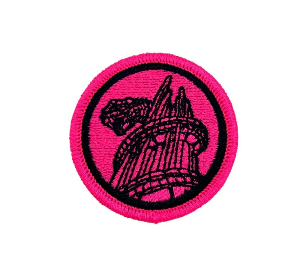 snake mountain patch, snake mountain motu, masters of the universe patches, pink patch