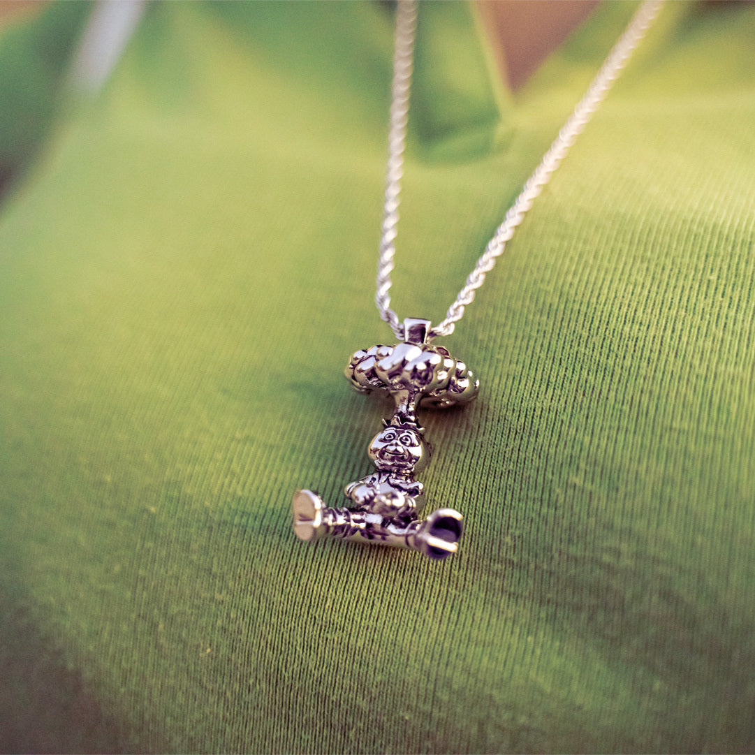 Adam Bomb necklace, Garbage Pail kids necklace