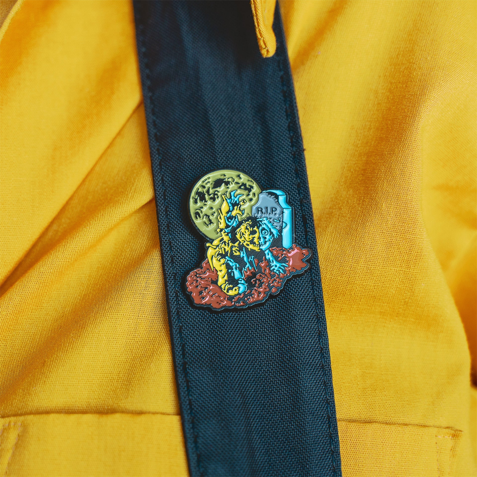 garbage pail kids dead ted enamel pin