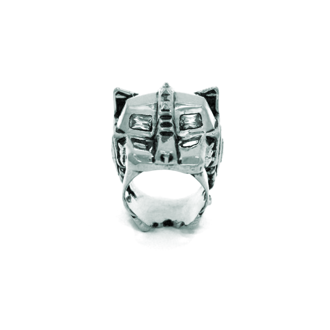 Lioness Ring pm rings Precious Metals Sterling Silver .925 5 