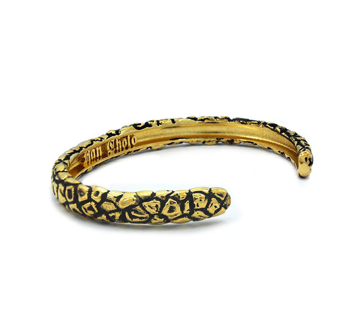 Nugget Bangle pm bracelets Precious Metals Vermeil - 24k Gold Plated one size 