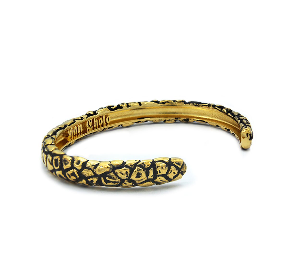 Nugget Bangle pm bracelets Precious Metals Vermeil - 24k Gold Plated one size 