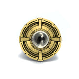 UFO Ring pm rings Precious Metals Vermeil - 24k Gold Plated 9 Clear