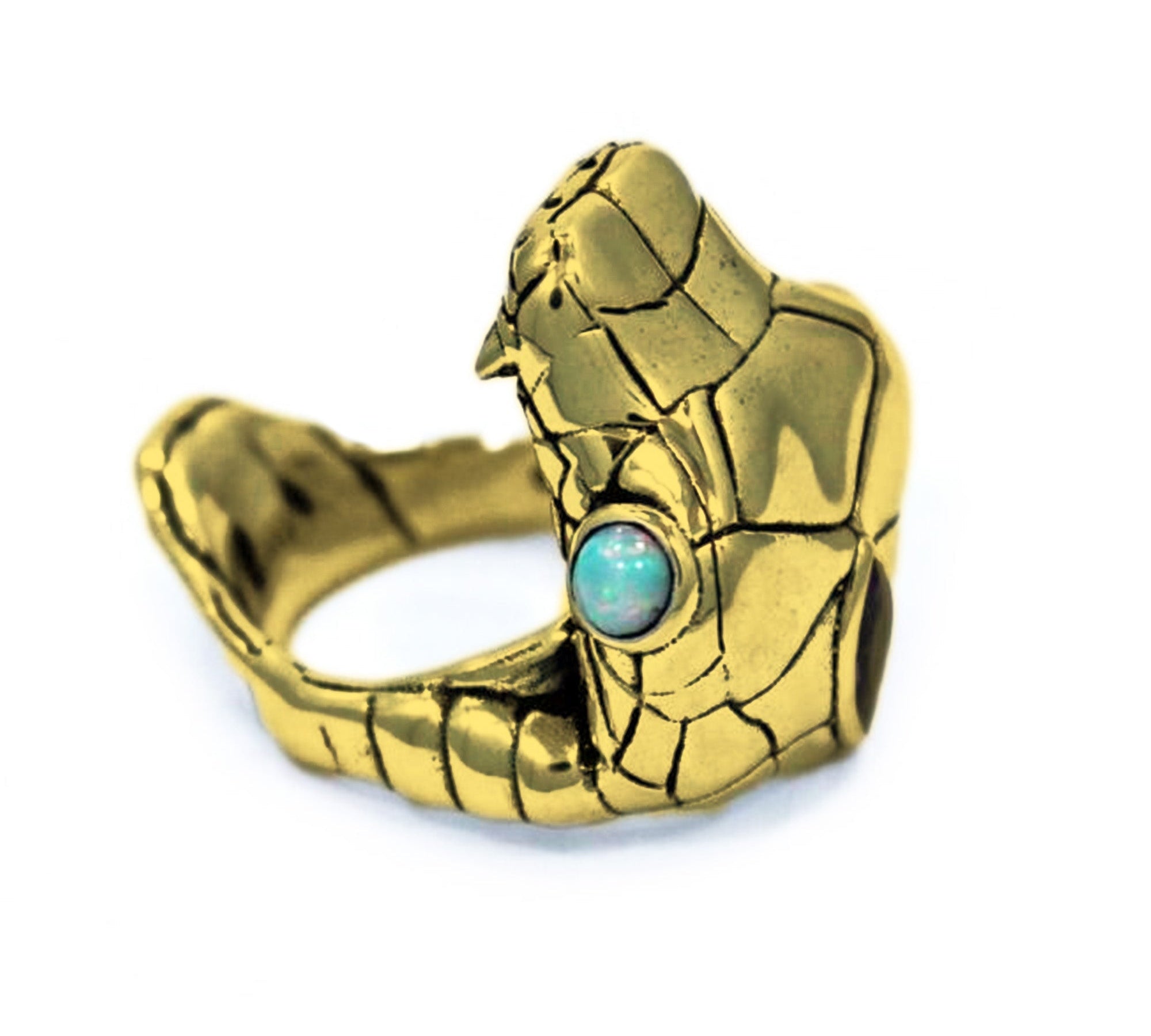 side of the Venom Ring gold from the han cholo fantasy collection