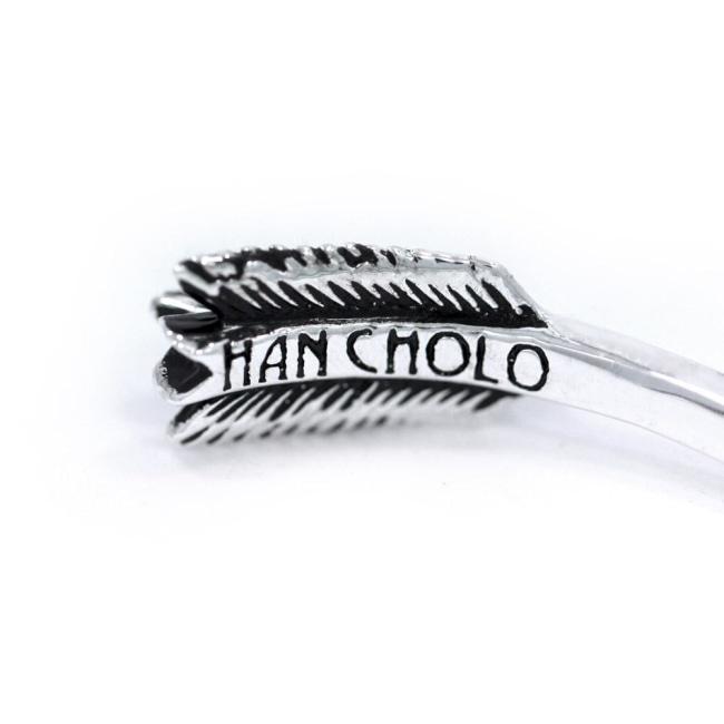 Arrow Bangle, arrow cuff, arrow jewelry, mens bangle, han cholo, han cholo jewelry