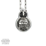 back of the bb8 pendant from the han cholo star wars collection