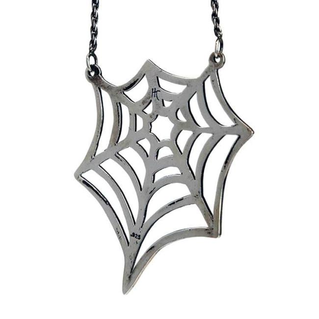 Big Spider Web Necklace Pm Necklaces