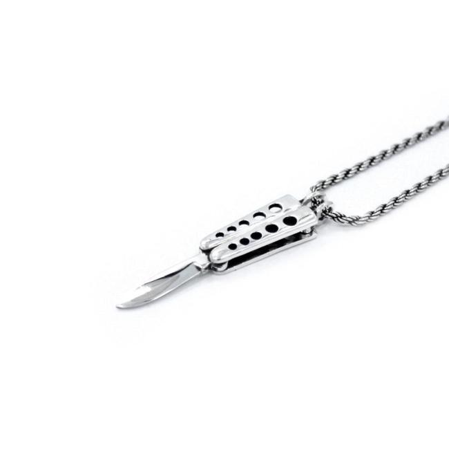 Butterfly Knife Pendant Pm Necklaces