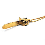 Chainsaw Pendant Vermeil Pm Necklaces