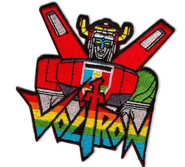 Classic Voltron Patch, voltron patch, voltron pin, voltron accessory, voltron sticker, voltron pins