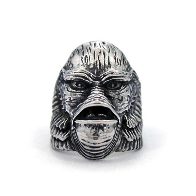 Universal monsters ring, creature from the black lagoon ring