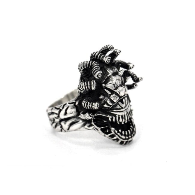D&D ring,D&D rings,dungeons and dragons jewelry,dungeons and dragons accessory,D&D beholder creature