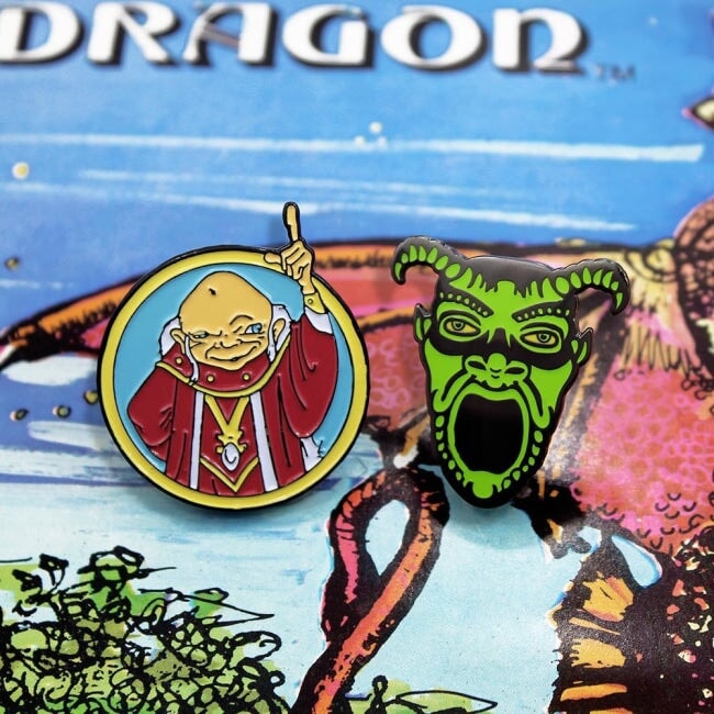 D&d Dungeon Master Character Enamel Pin