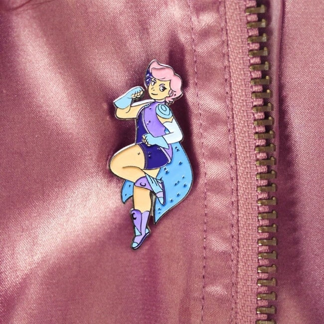 Glimmer Enamel Pin Enamel Pin