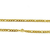 3mm Figaro Chain ss necklaces Shadow Series 