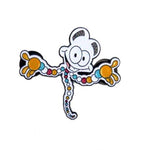 mr dna jurassic park, jurassic world mr dna, mr dan enamel pin