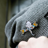 mr dna jurassic park, jurassic world mr dna, mr dan enamel pin