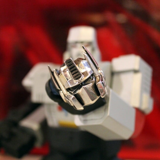 Optimus Prime Ring,Transformers Jewelry,Transformers Generation 1,Optimus Prime Jewelry