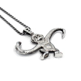Monkey Pendant, Monkey Necklace, Barrel of monkeys, monkey jewelry, monkey charm