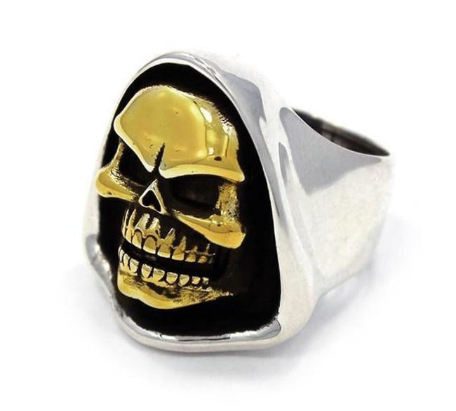 left side of the Skeletor Ring from the masters of the universe collection