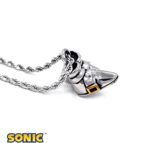 Sonic Sneakers Pendant Ss Necklaces