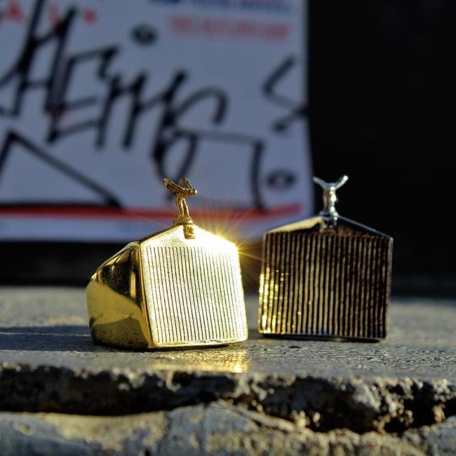 HC Grill Ring, Grill Ring, Car Grill Ring, Rolls Royce Ring, Han Cholo