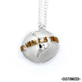 The World Is Yours Pendant Pm Necklaces