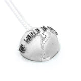 The World is Yours Pendant pm necklaces Precious Metals