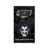 Back of Lobo Enamel Pin with double rubber clutch