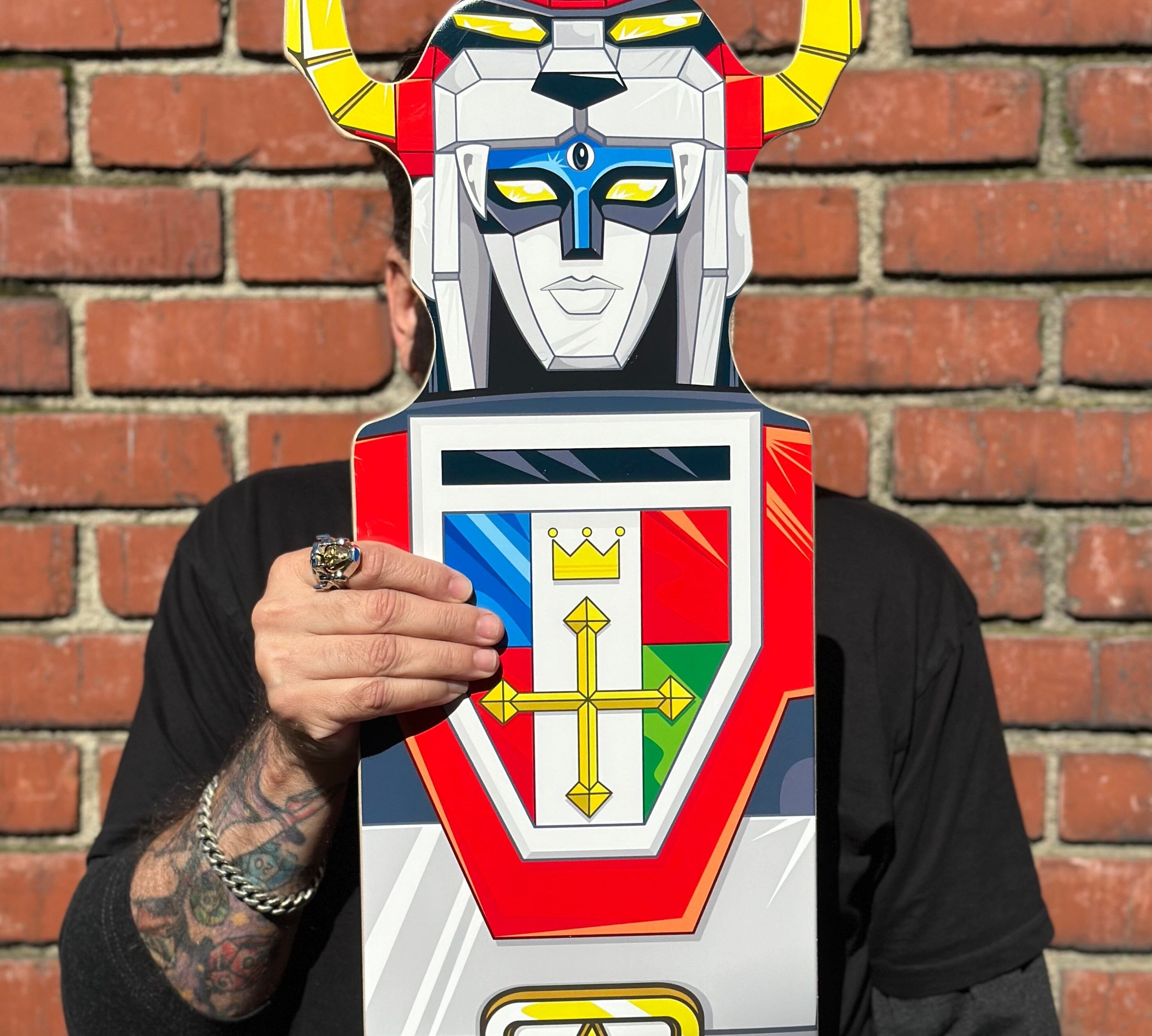 40TH ANNIVERSARY VOLTRON SKATEBOARD DECK / SDCC 2024 EXCLUSIVE Skateboard HAN CHOLO 