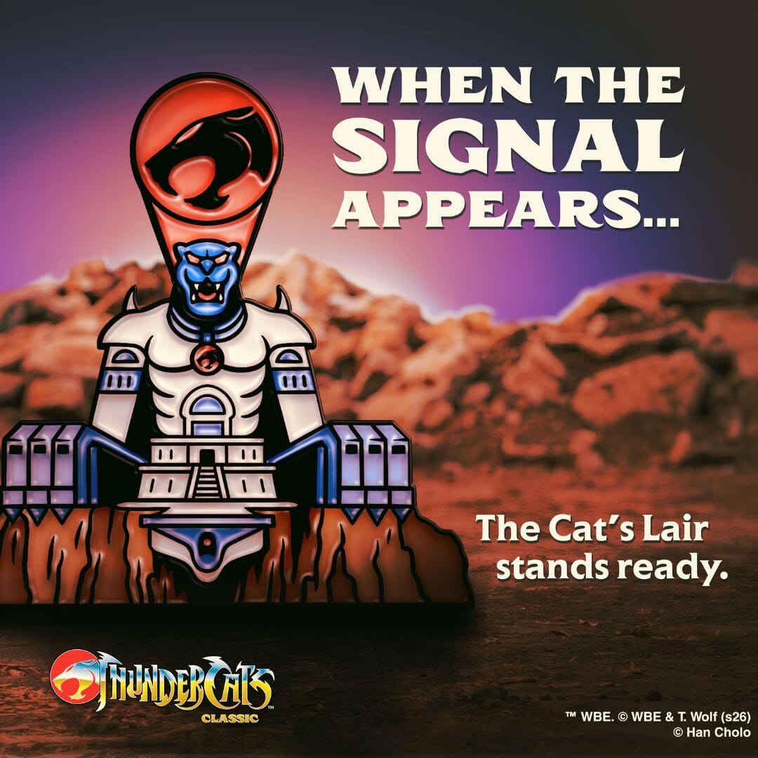 Cat’s Lair Enamel Pin Enamel Pin thundercats 