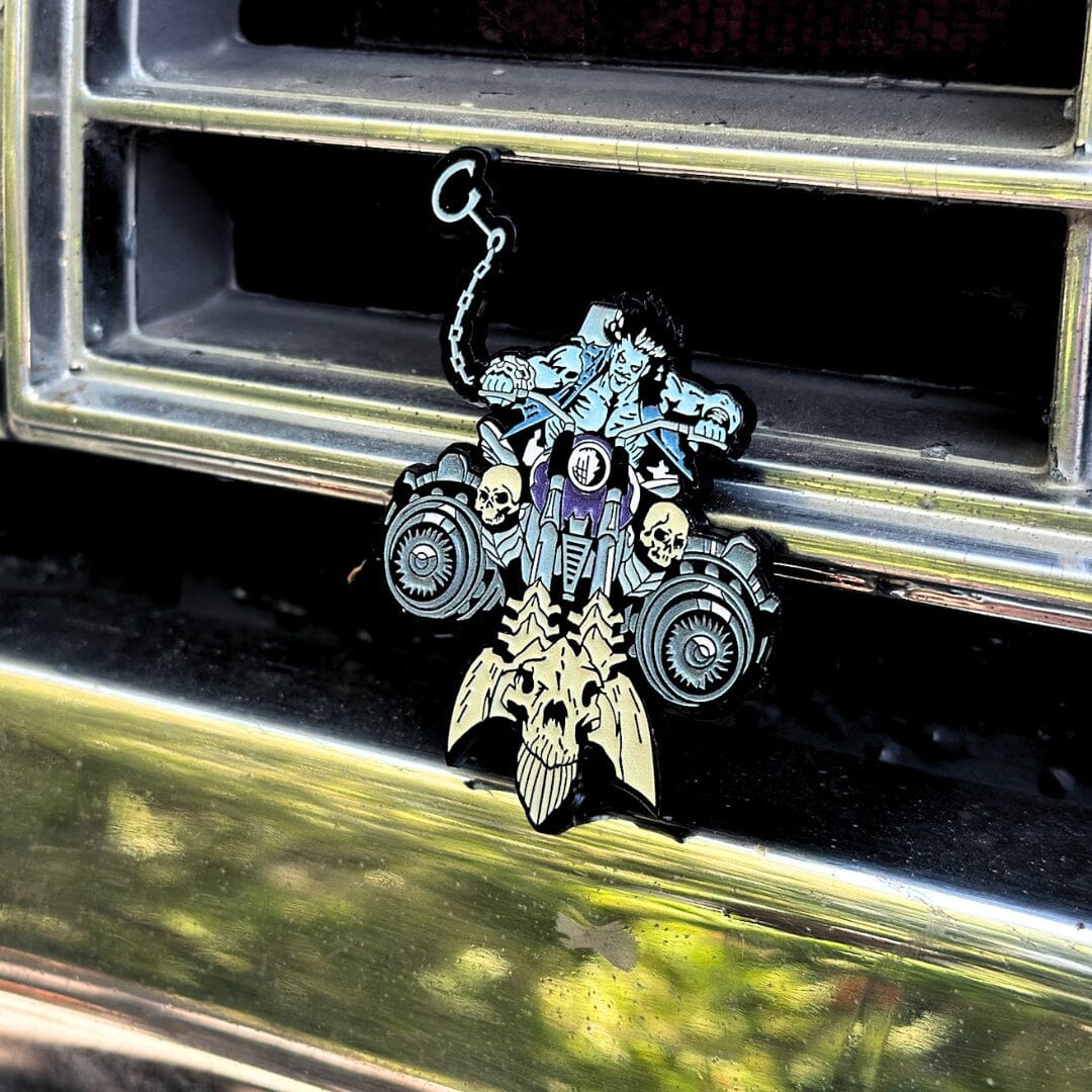Space Hog Mayhem Enamel Pin Enamel Pin Justice League 
