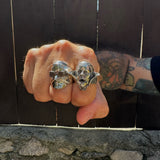 invisible man ring, dracula ring, styled universal monsters jewelry