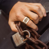 Rose Signet Ring