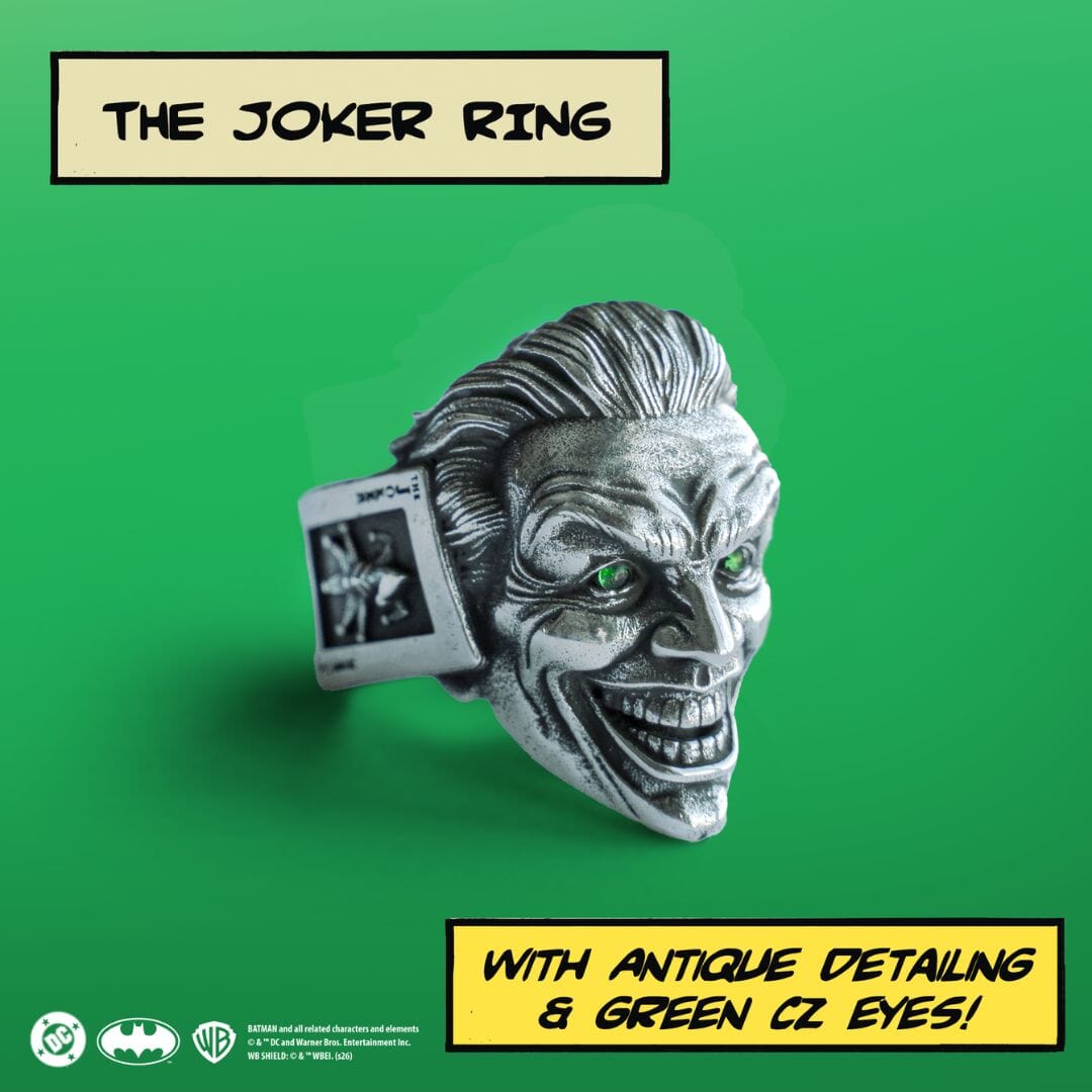 Joker Ring ss rings Batman Core 