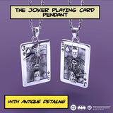 The Joker Playing Card Necklace ss necklace Batman Core 