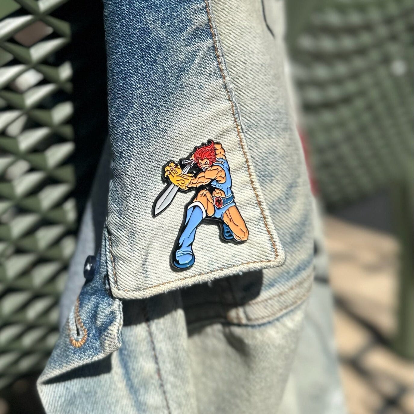 Lion-O Action Pin Enamel Pin thundercats 