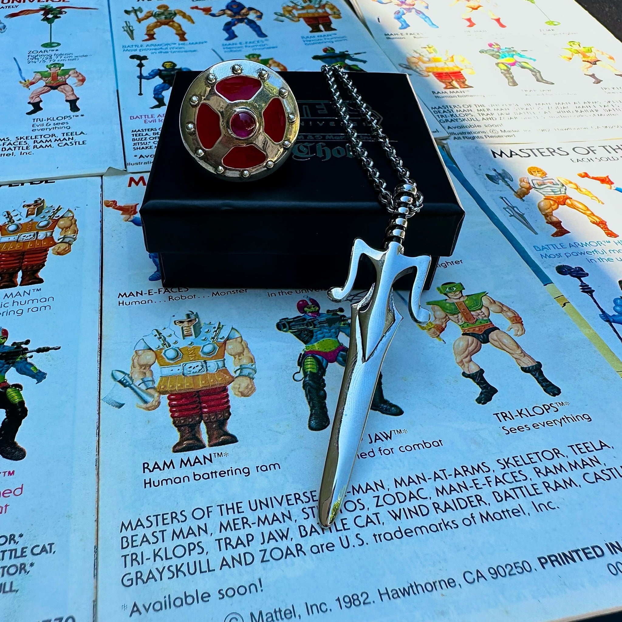 Power Sword Necklace pm necklaces Masters of the Universe 