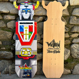 40TH ANNIVERSARY VOLTRON SKATEBOARD DECK / SDCC 2024 EXCLUSIVE Skateboard HAN CHOLO 