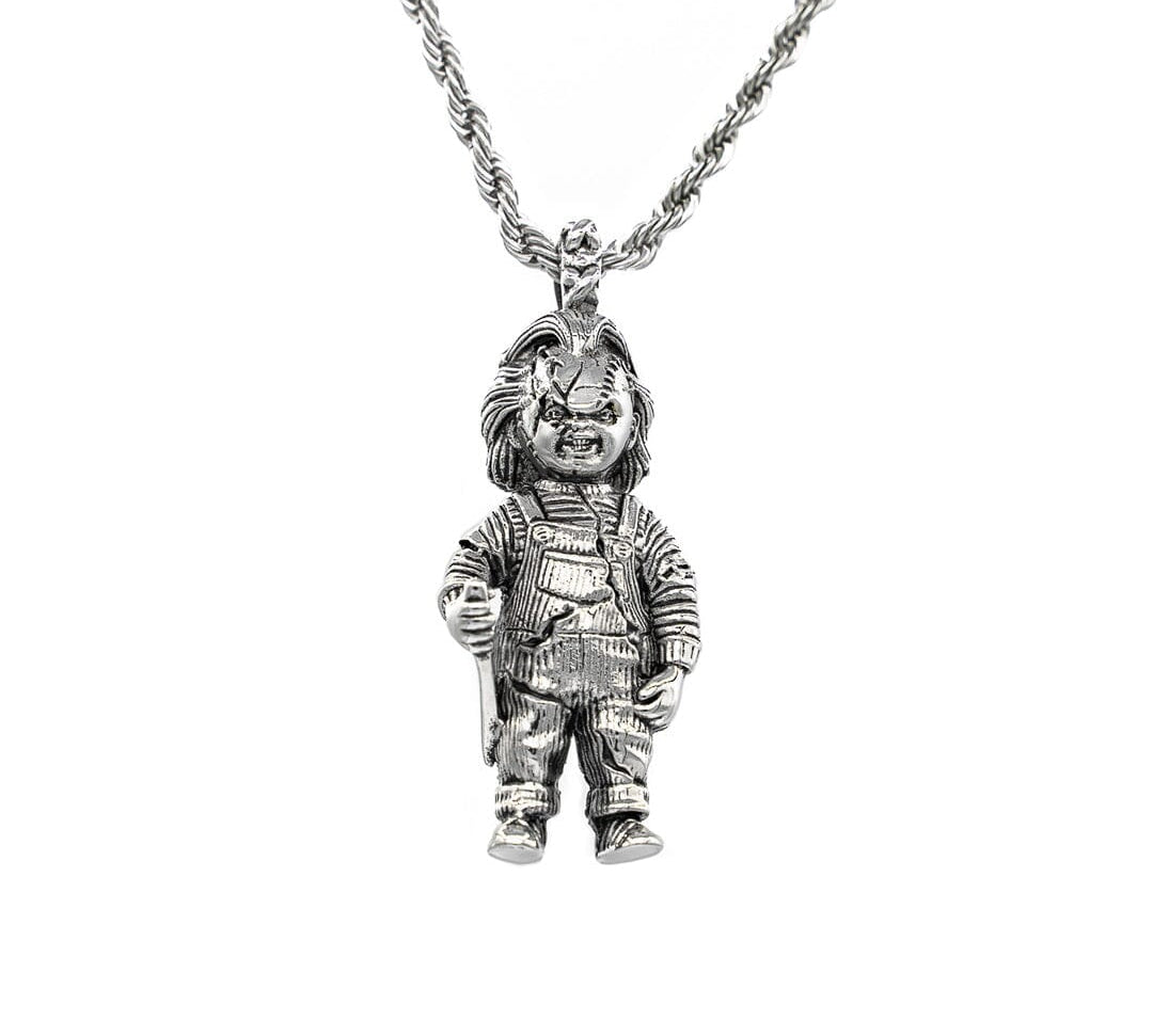 Evil Chucky Pendant ss necklaces CHUCKY 