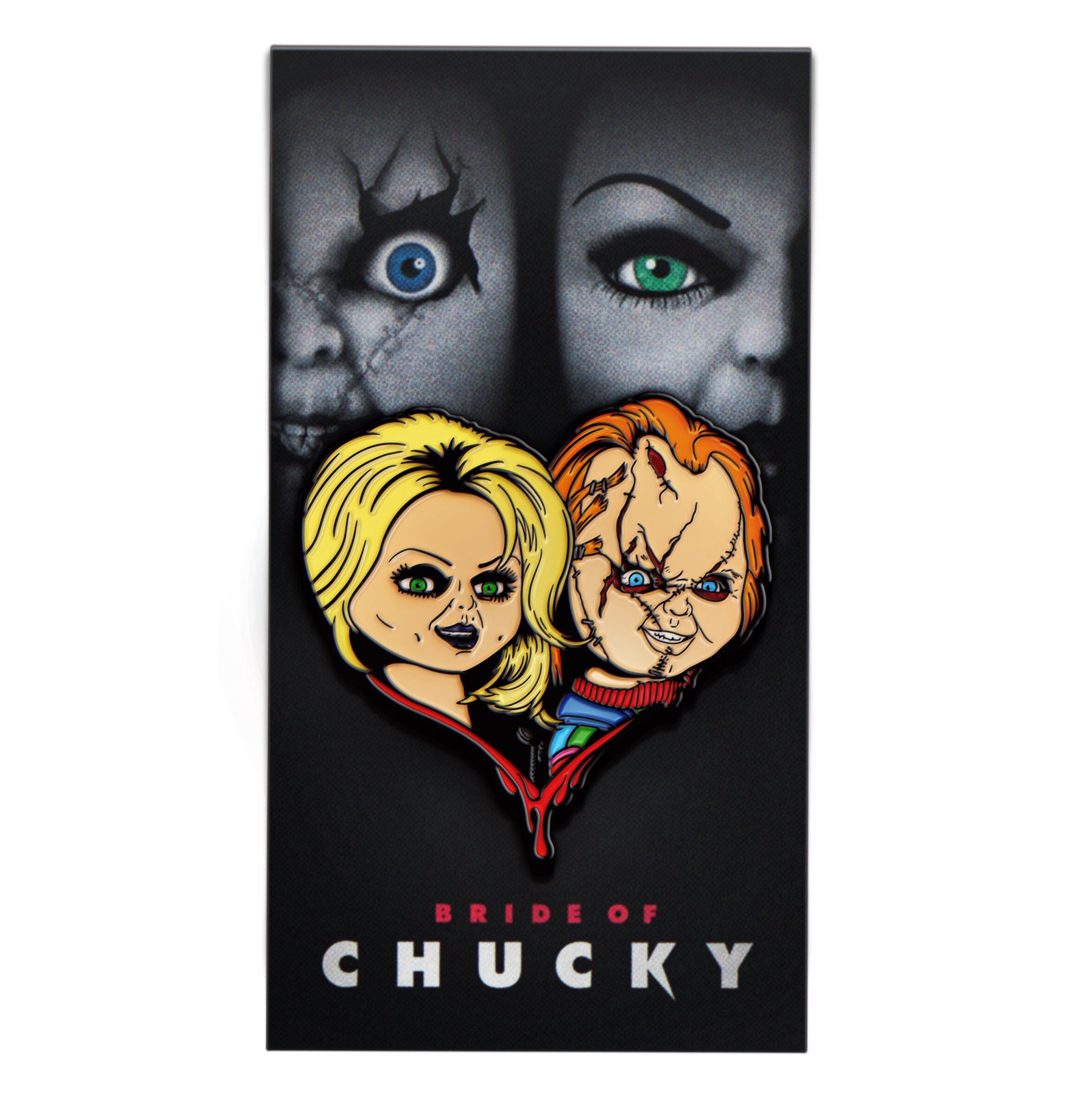 Bride & Chucky Ride or Die Enamel Pin Enamel Pin CHUCKY 