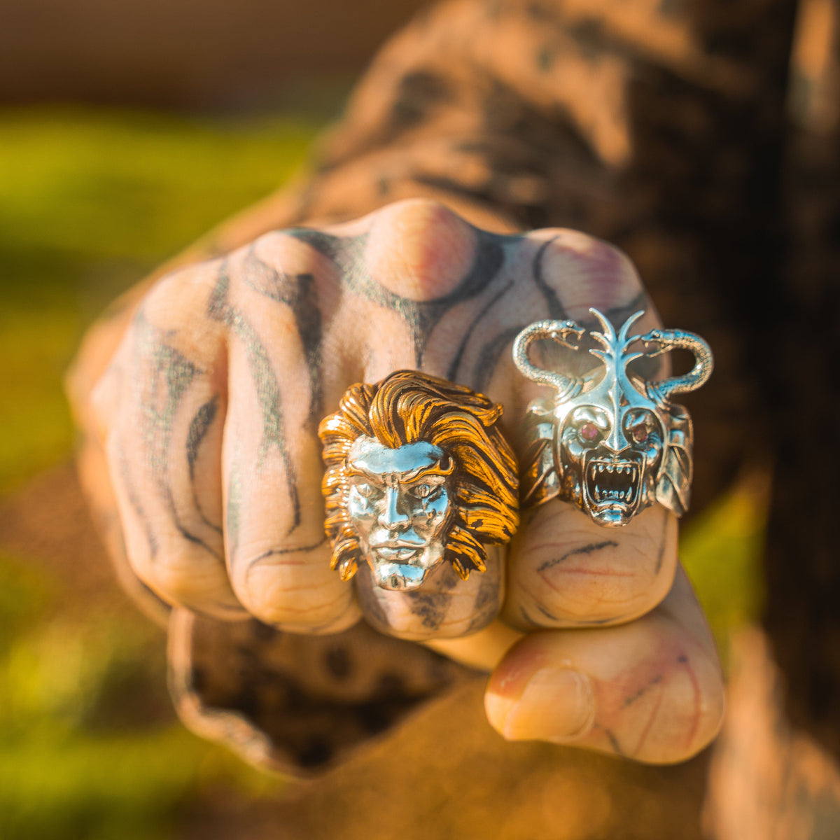 Mumm-Ra the Ever-Living Ring worn on hand
