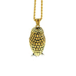 Bobo Owl Necklace pm necklaces Precious Metals 
