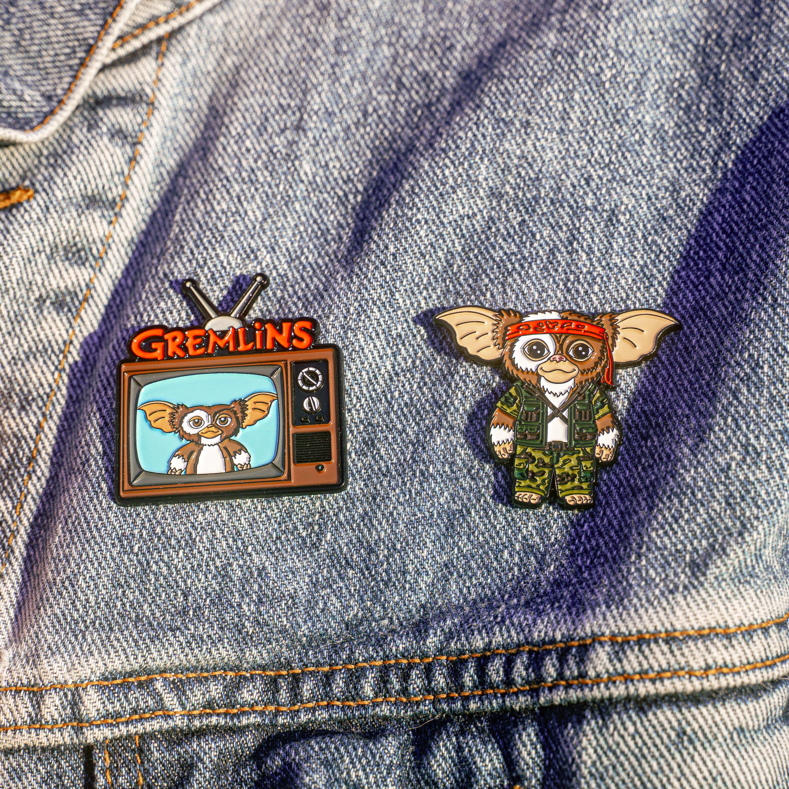 GIZMO RAMBO ENAMEL PIN Enamel Pin Gremlins 