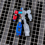 transformers optimus prime enamel pin full body