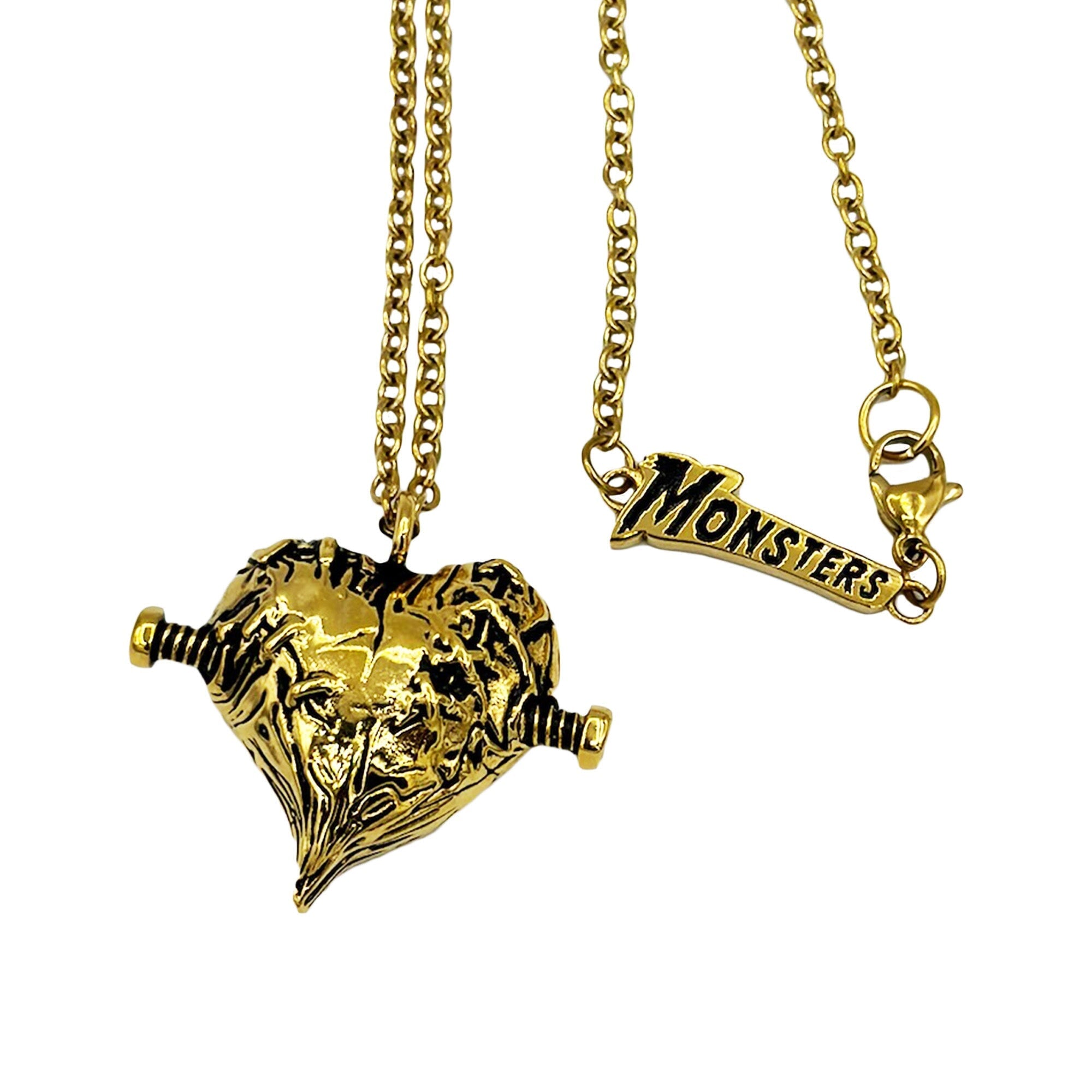 till death do us part necklace, frankenheart necklace