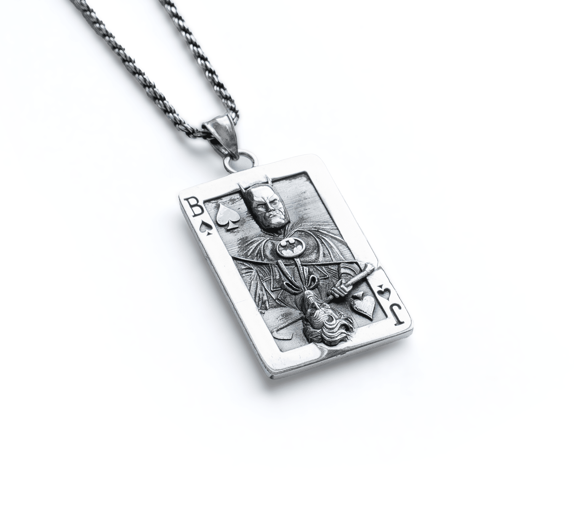 The Joker Playing Card Necklace ss necklace Batman Core 