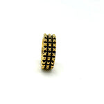 3 Row Spike Ring pm rings Precious Metals 